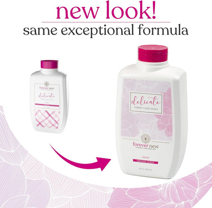 Forever New 32oz Liquid Original Scent Fabric Care Wash 2 Pack (64oz Total) Natural Laundry Detergent