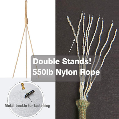 13 Inch 2 Pack Large Hanging Planters for Indoor Outdoor Plants, Plastic Hanging Basket Pots for House Plants Flowers, White