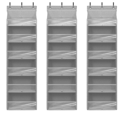 STORAGEIDEAS Over Door Organizer with 6 Extra Large Pockets 12 Side Pockets, Sturdy Closet Storage