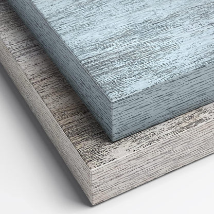 Sorbus Floating Shelves - 2 Pack 16 Inch Rustic & Blue Wall Shelves for Bedroom, Kitchen, Living Room, Bathroom Shelves, Home Decor, Office - Floating Shelf for Trophy, Books, Frames, Toilet Paper