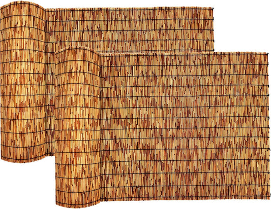 Reed Fencing Rolls,Patio Privacy Screen,Decorative Bamboo Fence Rolls for Patio Balcony Garden