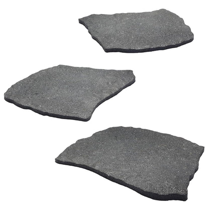 3 Pack Rubber Stepping Stones Outdoor Garden Rubber Pavers Pathway Walkway Paving Stones