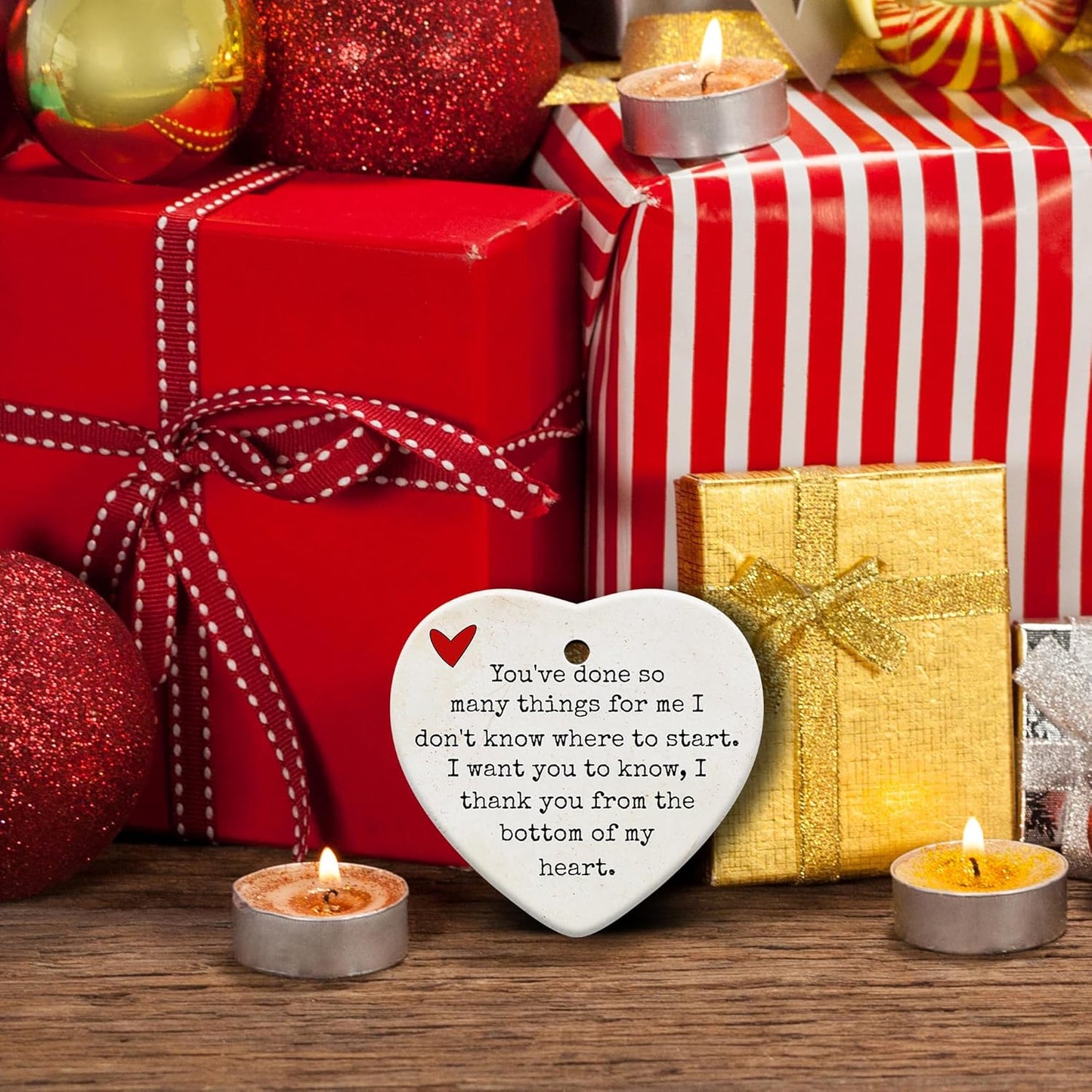 Friendship Gifts for Women, Best Friend, Funny, Work Besties, Sister, Friend Ornaments for Women, Ceramic Christmas Ornaments (Friend 1)