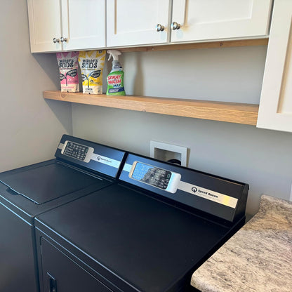 joelsantiques 60 Inch Wooden Floating Shelves for Wall - 60x6x2 in - Made of Natural Wood - Rustic Wall Shelves for Bedroom - Perfect for Living Room, Kitchen - Natural