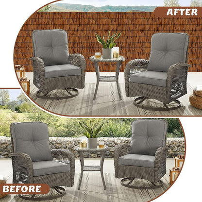 2 Pack Natural Reed Fence,6FT X 16.4FT Bamboo Fencing Privacy Reed Screening for Outdoor, Gallery, Restaurant, Hotel, Patio (Brown)