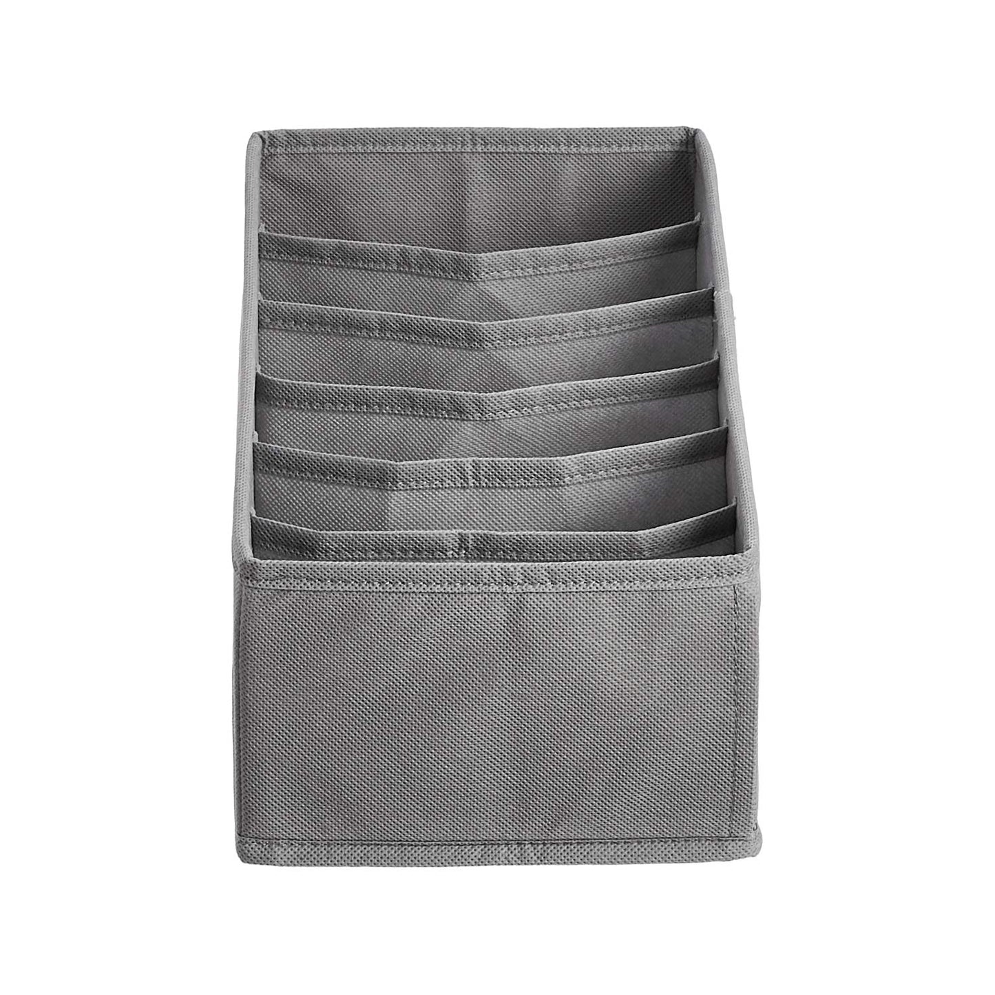 Amazon Basics Deep Drawer Organizer for Clothes, Collapsible Storage Boxes for Socks, Underwear and