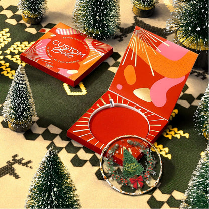 Bemaystar Crystal Christmas Ornaments, Christmas Ornaments 2025,Christmas Tree Decorations Ornaments