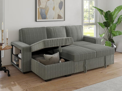 91-inch Reversible Sectional Sleeper
