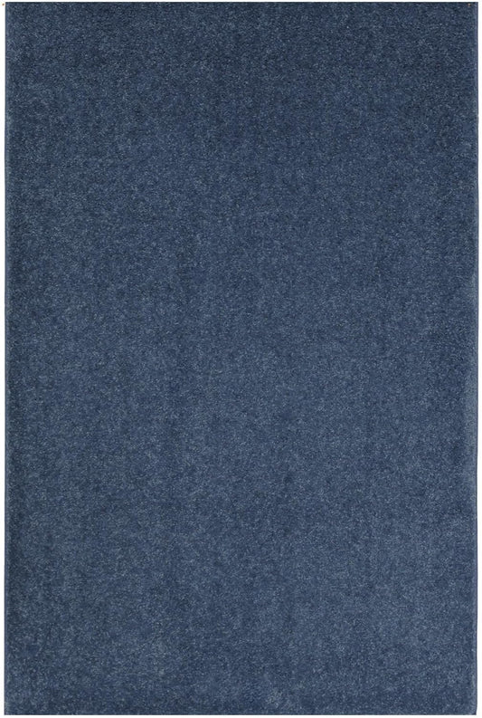 KOECKRITZ Soft and Colorful Kids Classroom Area Rugs (Passes Flammability Pill Test) Many Sizes and Bright Colors to Select from (12' x 12', Navy)