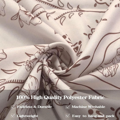 Fowocu Boho Floral Mandala Tapestry for Bedroom Aesthetic Bohemian Flower Wall Tapestry Beige Hippie Indian Small Tapestries Wall Hanging for Living Room Dorm Decor 40 x 30 Inch