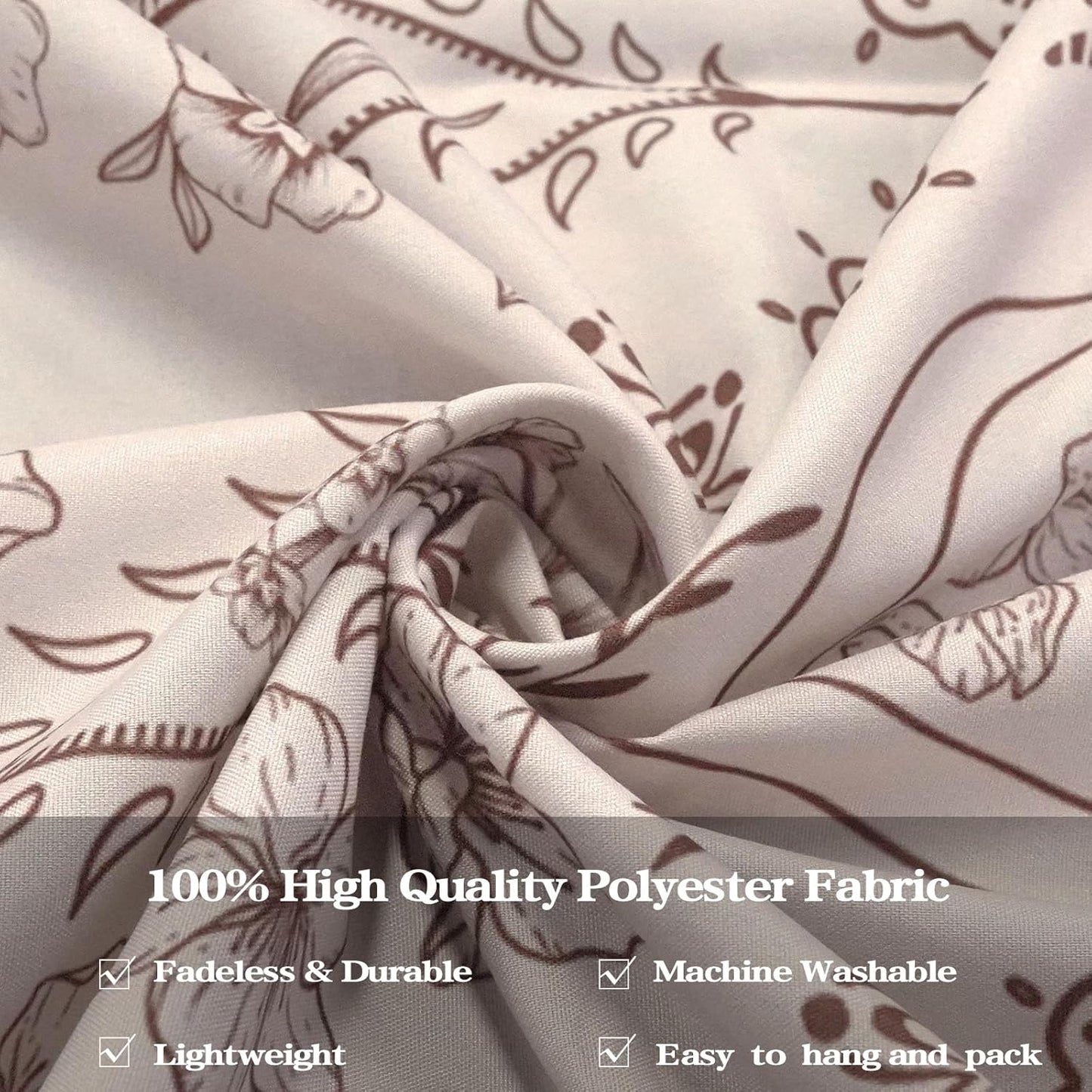 Fowocu Boho Floral Mandala Tapestry for Bedroom Aesthetic Bohemian Flower Wall Tapestry Beige Hippie Indian Extra Large Tapestries Wall Hanging for Living Room Dorm Decor 90 x 68 Inch