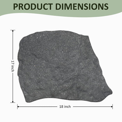 3 Pack Rubber Stepping Stones Outdoor Garden Rubber Pavers Pathway Walkway Paving Stones