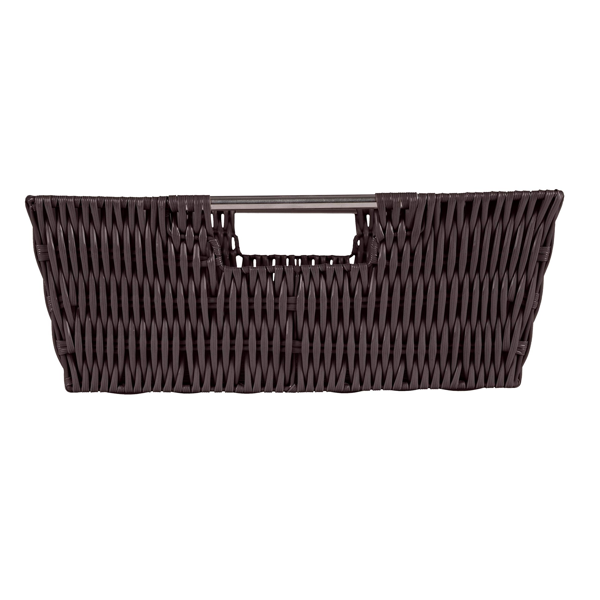 Simplify 15"x13"x5" Shelf Storage Woven Handles | Nursery | Playroom | Toys | Bedroom | Closet |