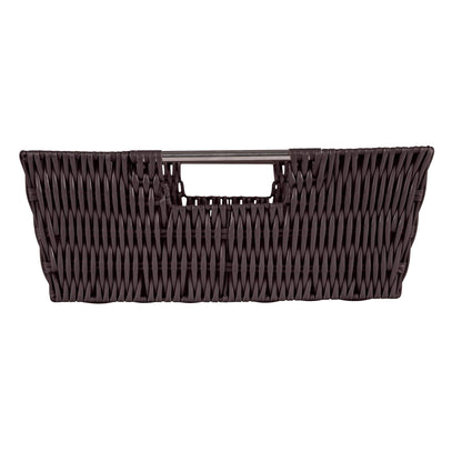 Simplify 15"x13"x5" Shelf Storage Woven Handles | Nursery | Playroom | Toys | Bedroom | Closet |