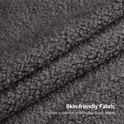 Homguava Bean Bag Chairs for Adults,Giant Beanbag Couch Adult Bean Bag Chair with Filler Included,Modern Lazy Sofa Comfy Chair for Living Room(Dark Grey)