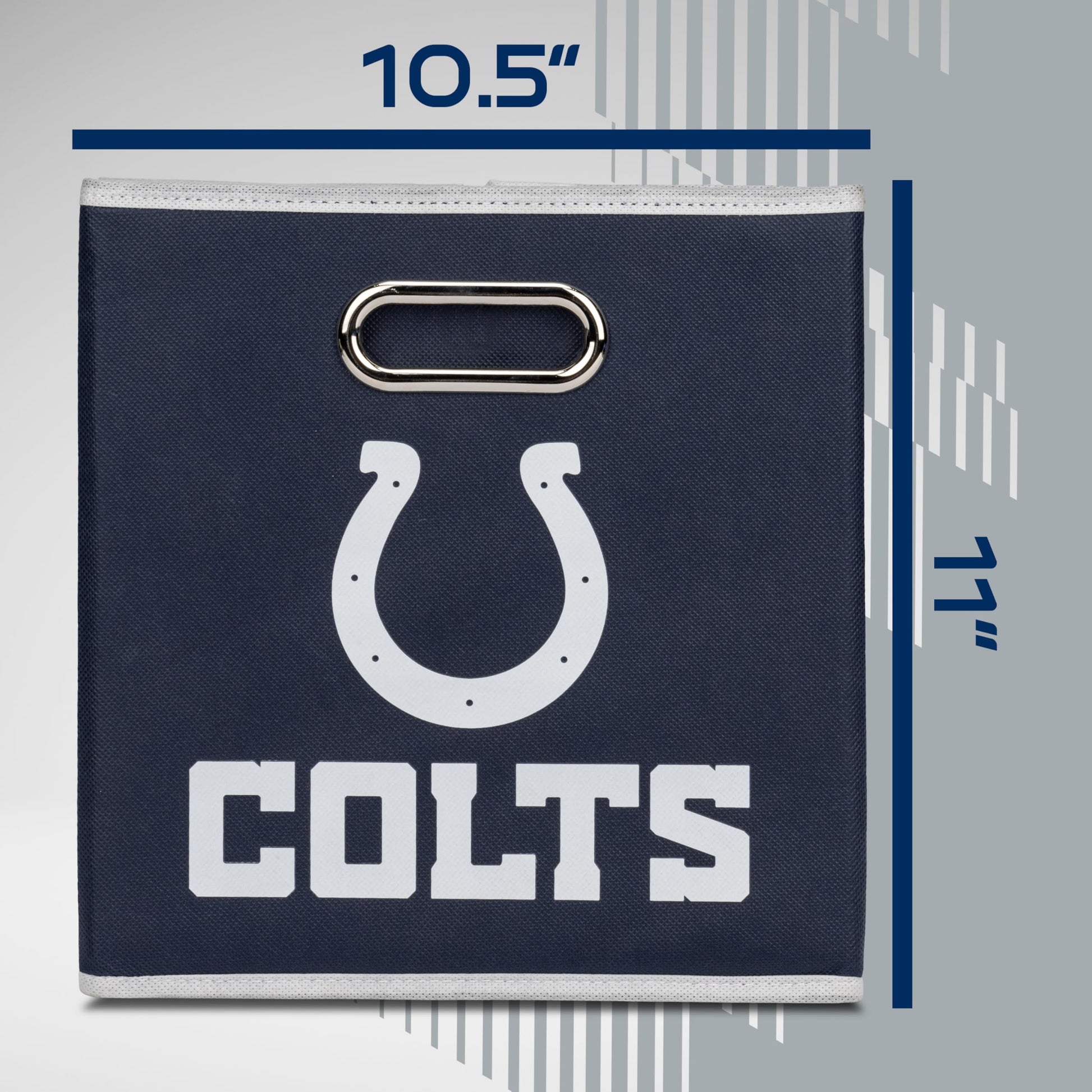 Franklin Sports NFL Indianapolis Colts Collapsible Storage Bin