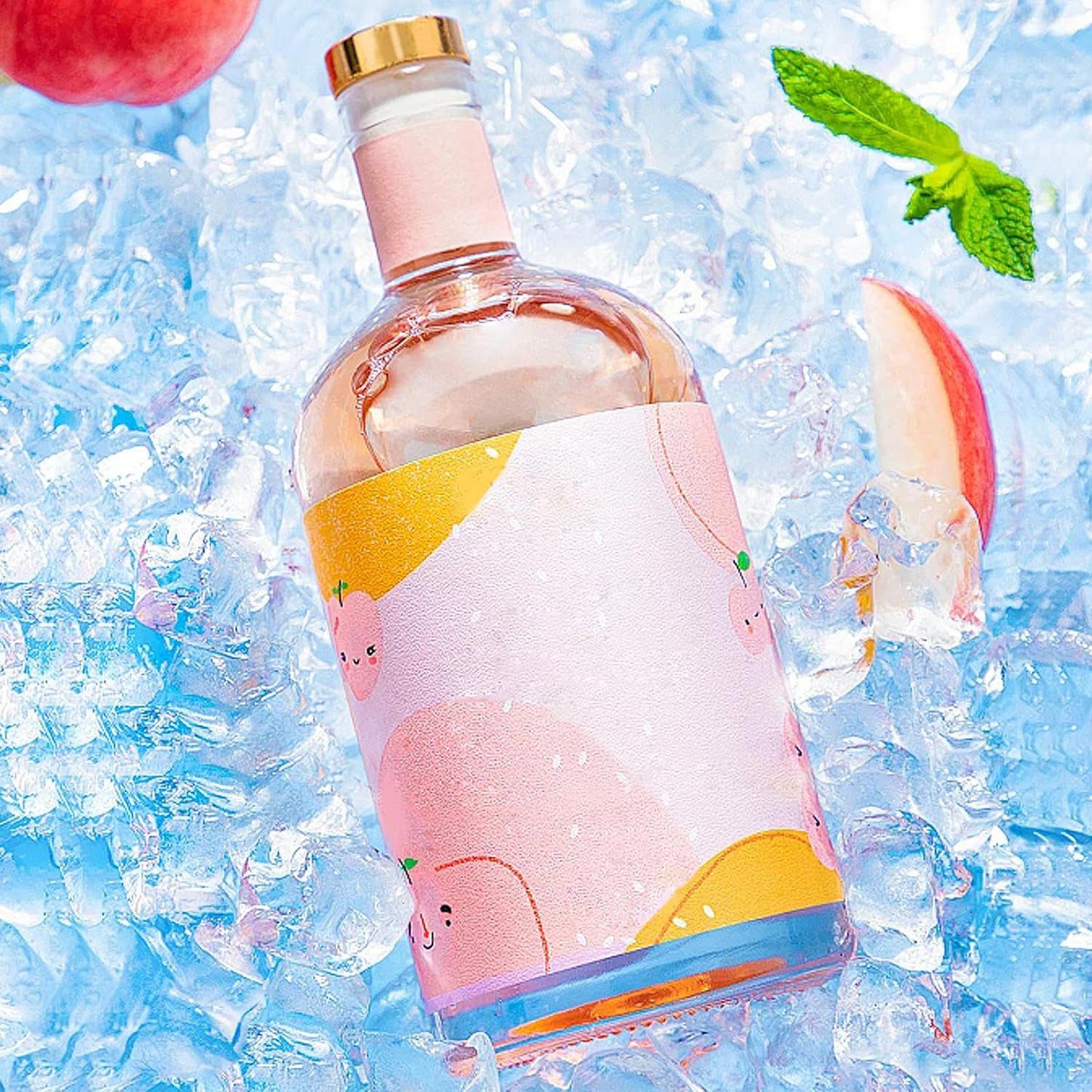 Olive Oil Dispenser Bottle for Kitchen, Clear Glass Oil and Vinegar Dispenser Set, Coffee Syrup Dispenser, Container With Metal Pour Spout, Airtight Lid, Funnel, Waterproof Labels (500ml-s-2 Pack)