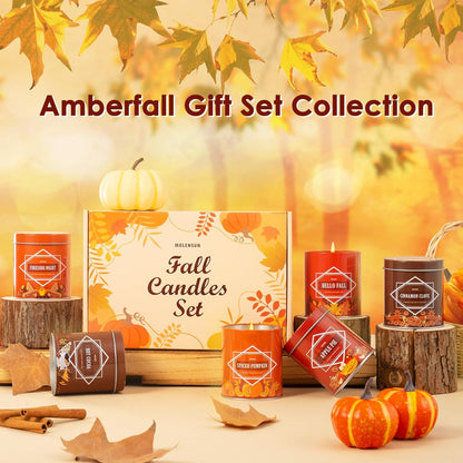 Hot Cocoa Fall Scented Candle – 9 oz Soy Wax in Travel-Friendly Reusable Tin, Non-Toxic & Clean Burning, 50-Hour Burn – Cozy Autumn Fragrance, Holiday Gift & Fall Decor for Women & Men