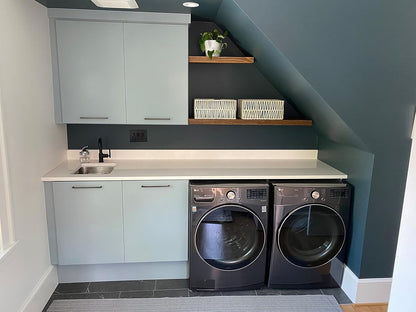 Joel's Antiques - 24 Inch Wooden Floating Shelves for Wall - 24x12x2 in - Made of Natural Wood - Short Heavy Duty Rustic Wall Shelves for Bedroom - Perfect for Bathroom, Kitchen - Medium Brown