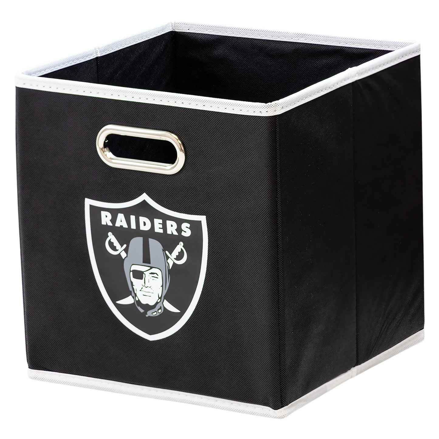 Franklin Sports NFL Oakland Raiders Collapsible Storage Bin