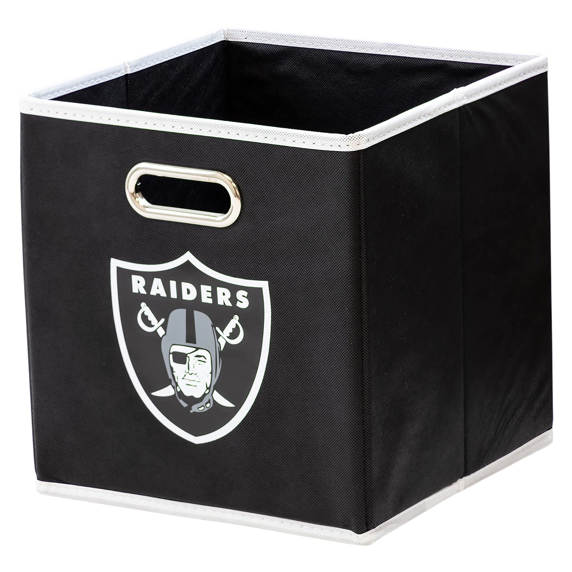 Franklin Sports NFL Oakland Raiders Collapsible Storage Bin
