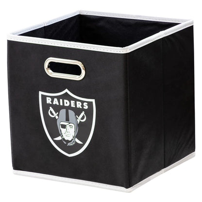 Franklin Sports NFL Oakland Raiders Collapsible Storage Bin