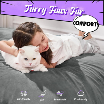 Hobestluk 3 in 1 Bean Bag Chair Giant Bean Bag Chairs for Adults with Velvet Cover Convertible Bean Bag Floor Cushion with Machine Washable Cover for Living Room (Velvet Grey)