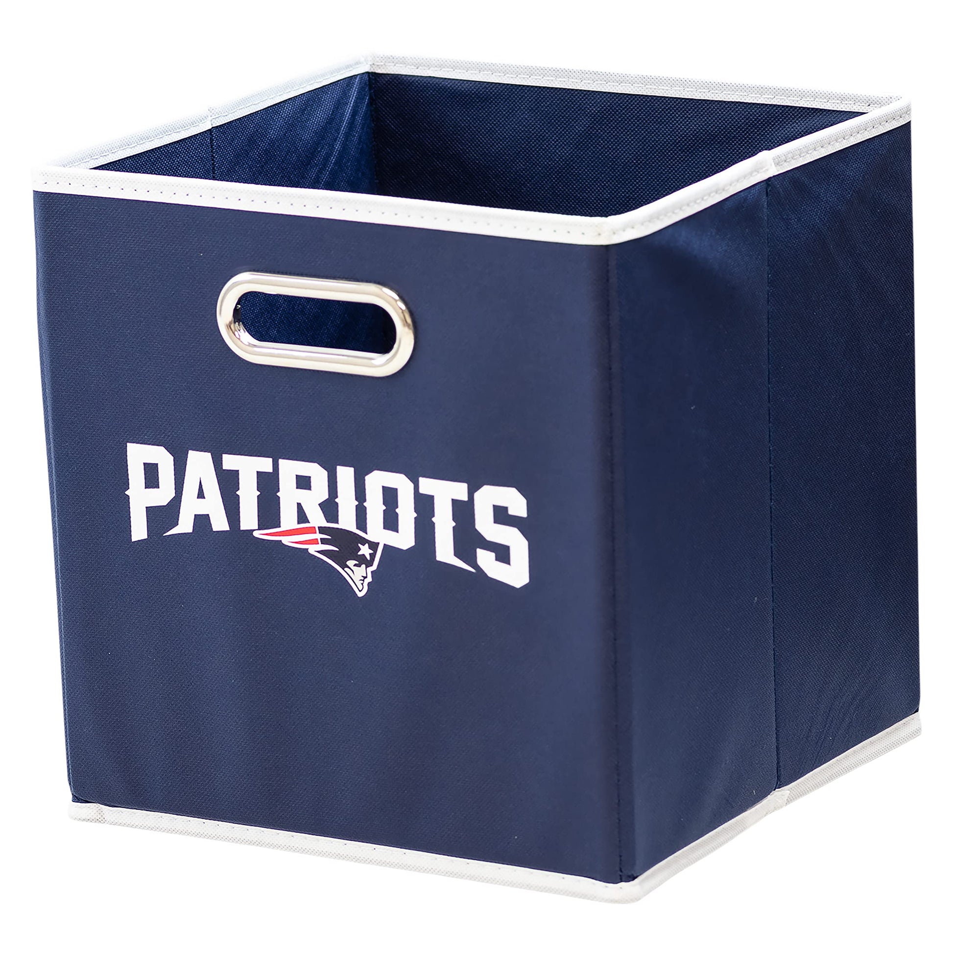 Franklin Sports NFL New England Patriots Collapsible Storage Bin