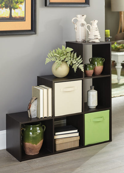 ClosetMaid Cubeicals 3-2-1 Cube Storage Shelf Organizer Bookshelf - Vertical/Horizontal, Easy