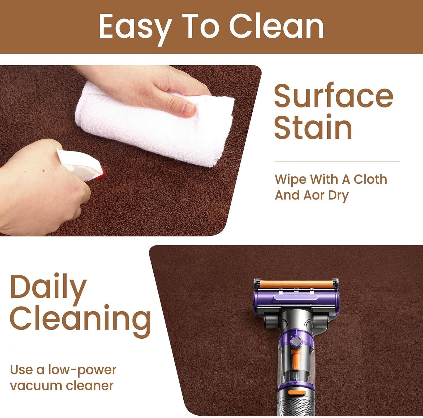 Sour Lemon 6x9 Living Room Rug, Soft Large Fluffy Bedroom Machine Washable Non Slip Carpet Rug for Playroom Kids Room Home Decor