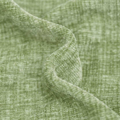 CaliTime Throw Pillow Covers Decorative 16 X 26 Inches Pack of 2 Cozy Chenille Cushion Cases for Couch Sofa Bed Living Room Home Sage Green