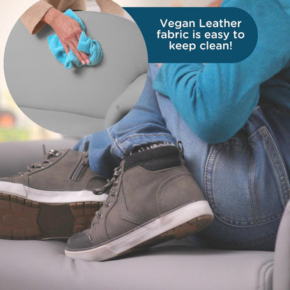 Children's Factory As We Grow Chair and Couch, Flexible Seating for Daycare or Preschool, Kids Reading Couch, Playroom Furniture, Gray