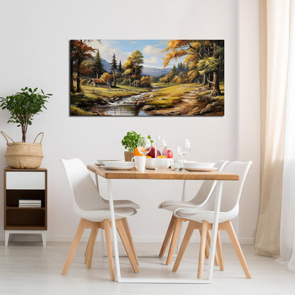 Natural Landscape Wall Art for Living Room Farmhouse Canvas Wall Art Prints Vintage Home Office Decor 20 x 40 Inch