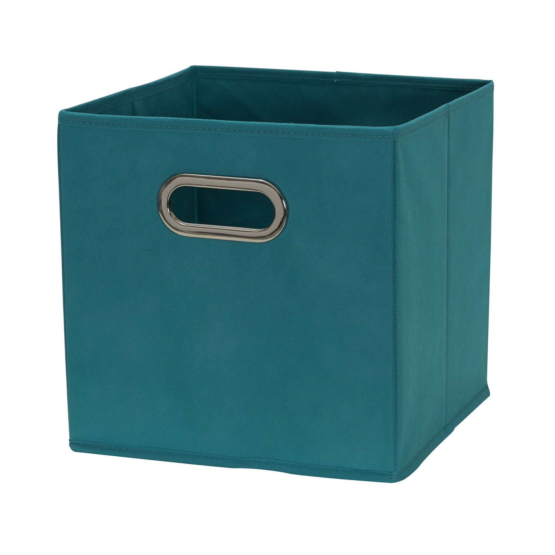 Household Essentials Fabric Storage Bins in Strong Poly‑Woven Fabric, Sturdy Chipboard Sides