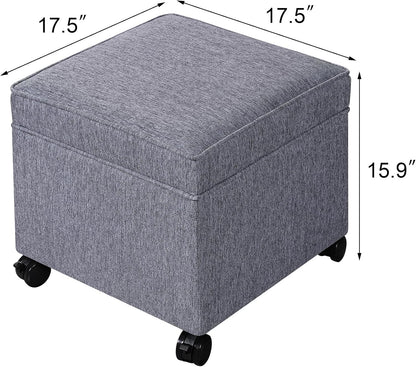 Adeco Storage Ottoman