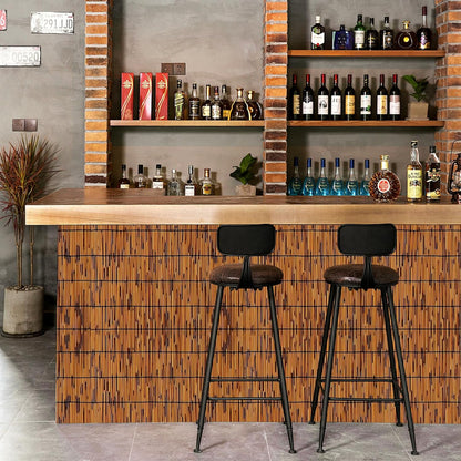 Bamboo Reed Fencing, Light Russet Bamboo Fence Rolls 4 Feet High, Decorative Reed Screen Privacy Curtains for Patio Balcony Garden Backyard Outdoor, 4 x 10 FT