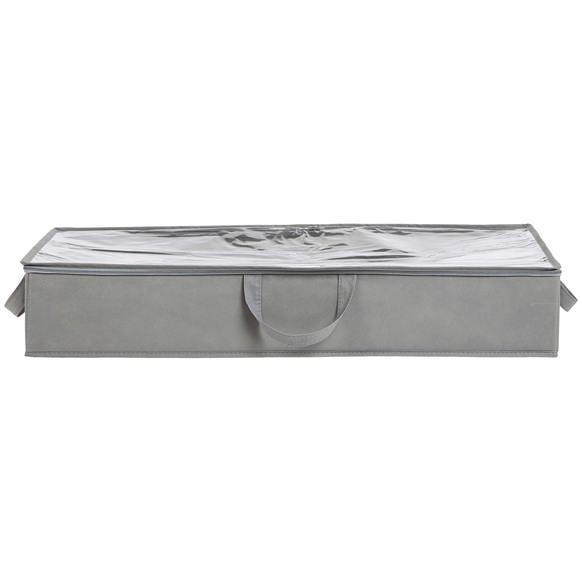 Amazon Basics Under Bed Storage Bags for Clothes, Blankets and Linens, Foldable Fabric Containers