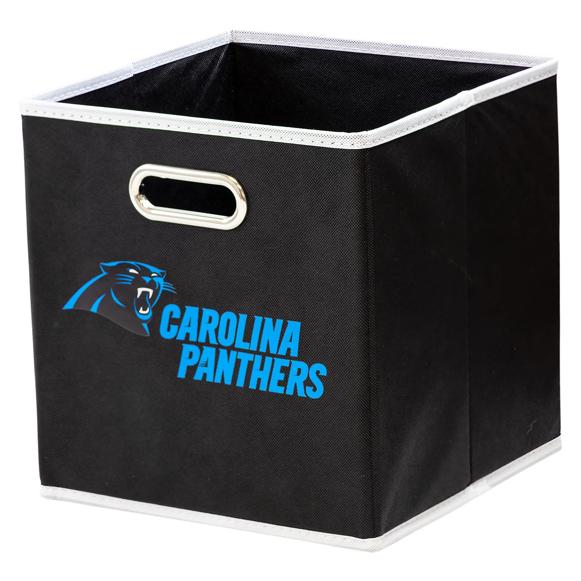 Franklin Sports NFL Carolina Panthers Collapsible Storage Bin