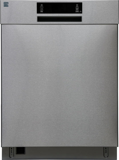 Kenmore 24" Built-in Stainless Steel Tub Dishwasher EasyFlex 3rd, SmartWash, UltraWash Plus, TurboDry, and Adjustable Rack, Energy Star Certified, Fingerprint Resistant