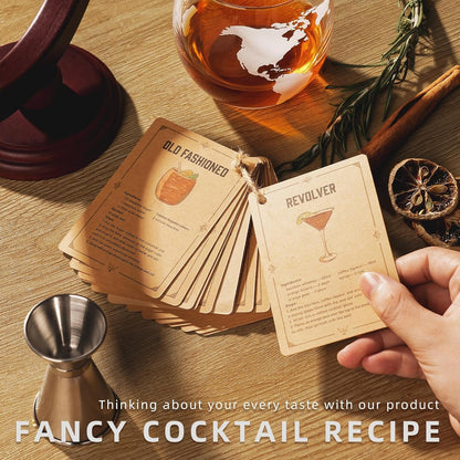 Gifts for Men Dad Husband Christmas, Whiskey Globr Decanter Set with 4 Etched Globe Glasses, Unique Anniversary Birthday Gifts for Brother Boyfriend, Cool Stocking Stuffers Bourbon Whikey Gifts