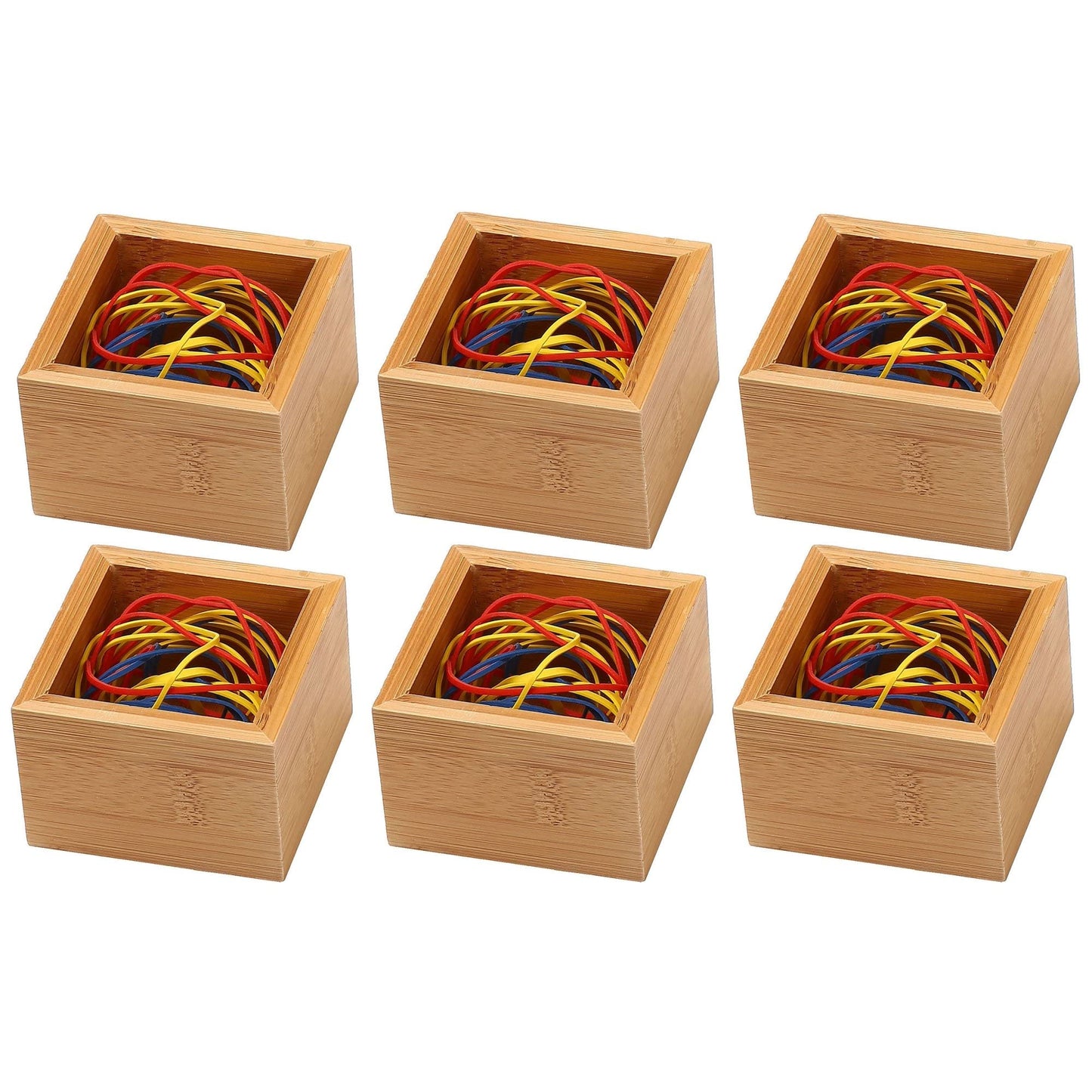YBM Home Bamboo Drawer Organizer Storage Box for Kitchen Drawer, Junk Drawer, Office, Bedroom