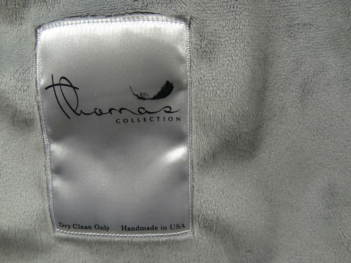 White Fox Faux Fur Throw Blanket & Bedspread - True White Gray - Luxury Soft Faux Fur, Handmade in USA, 16483