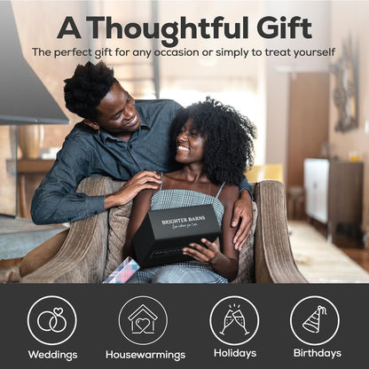 White Glass Olive Oil Dispenser Bottle for Kitchen by Brighter Barns - Avocado Oil Dispenser Set, Vanilla Syrup Bottle - Modern Decor, Gold Kitchen Accessories for Home, Airbnb, Cafe (White, Set of 2)