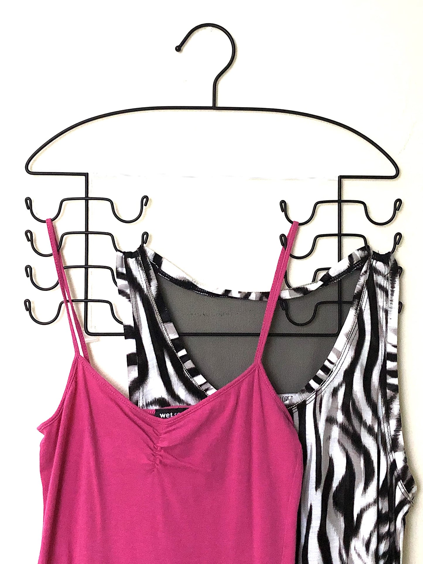 Organizer Hangers for Tank Tops, Bras & Camis by Dr. Organizer – USA Patented Steel 3-Piece Set