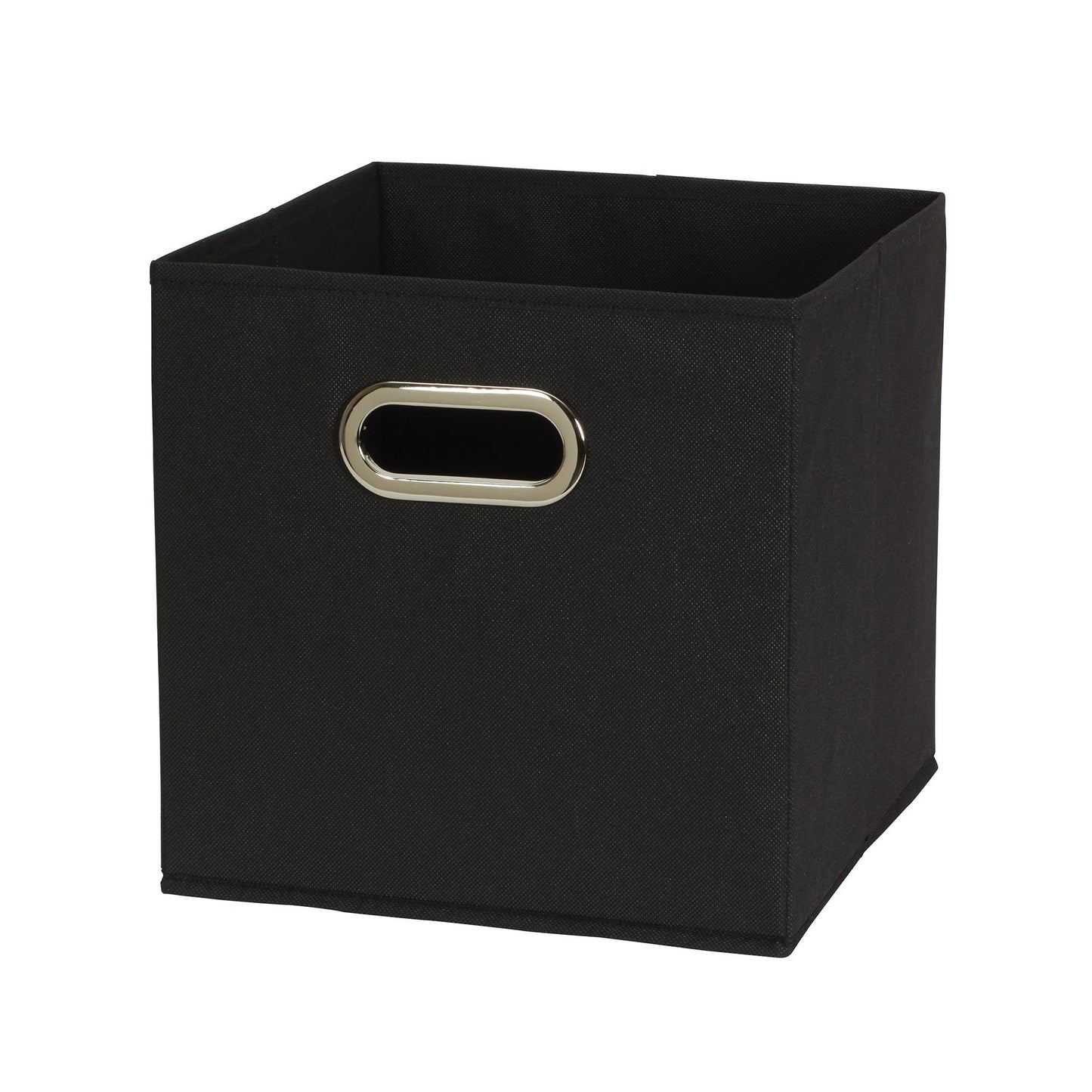 Household Essentials Foldable Fabric Storage Bins 6 Piece Set, Strong Poly-Woven Fabric, Sturdy