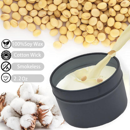 Scented Candles Gift Set for Women ??Soy Wax Small Candle Set with Lavender, Rose, Coconut & Strawberry ??Birthday Gifts for Women, Relaxing Aromatherapy Candles, Home Décor & Holiday Gift Set