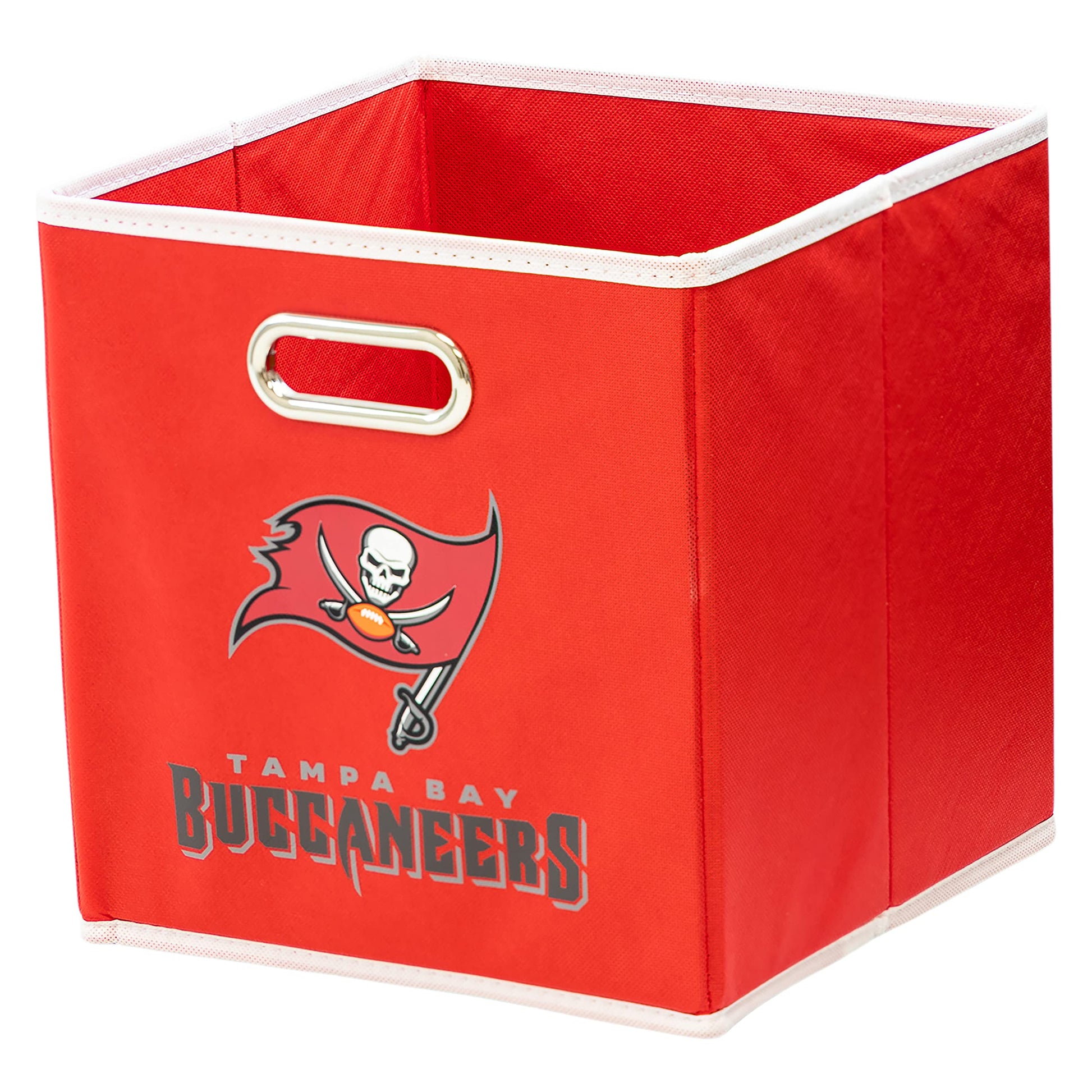 Franklin Sports NFL Tampa Bay Buccaneers Collapsible Storage Bin
