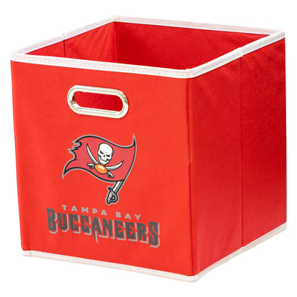 Franklin Sports NFL Tampa Bay Buccaneers Collapsible Storage Bin