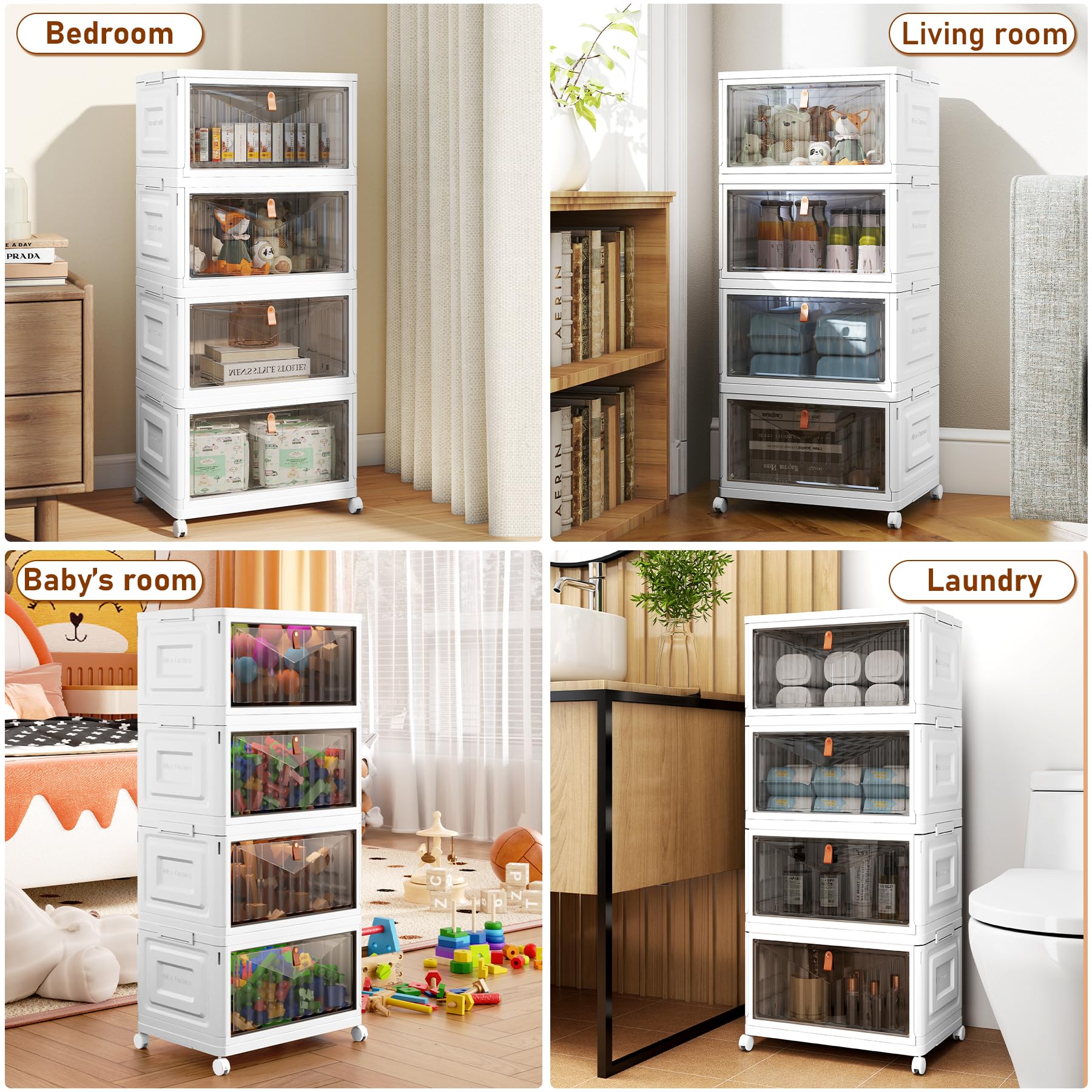 Wise Oannes Closet Organizers and storage, Storage cabinet with Wheels
