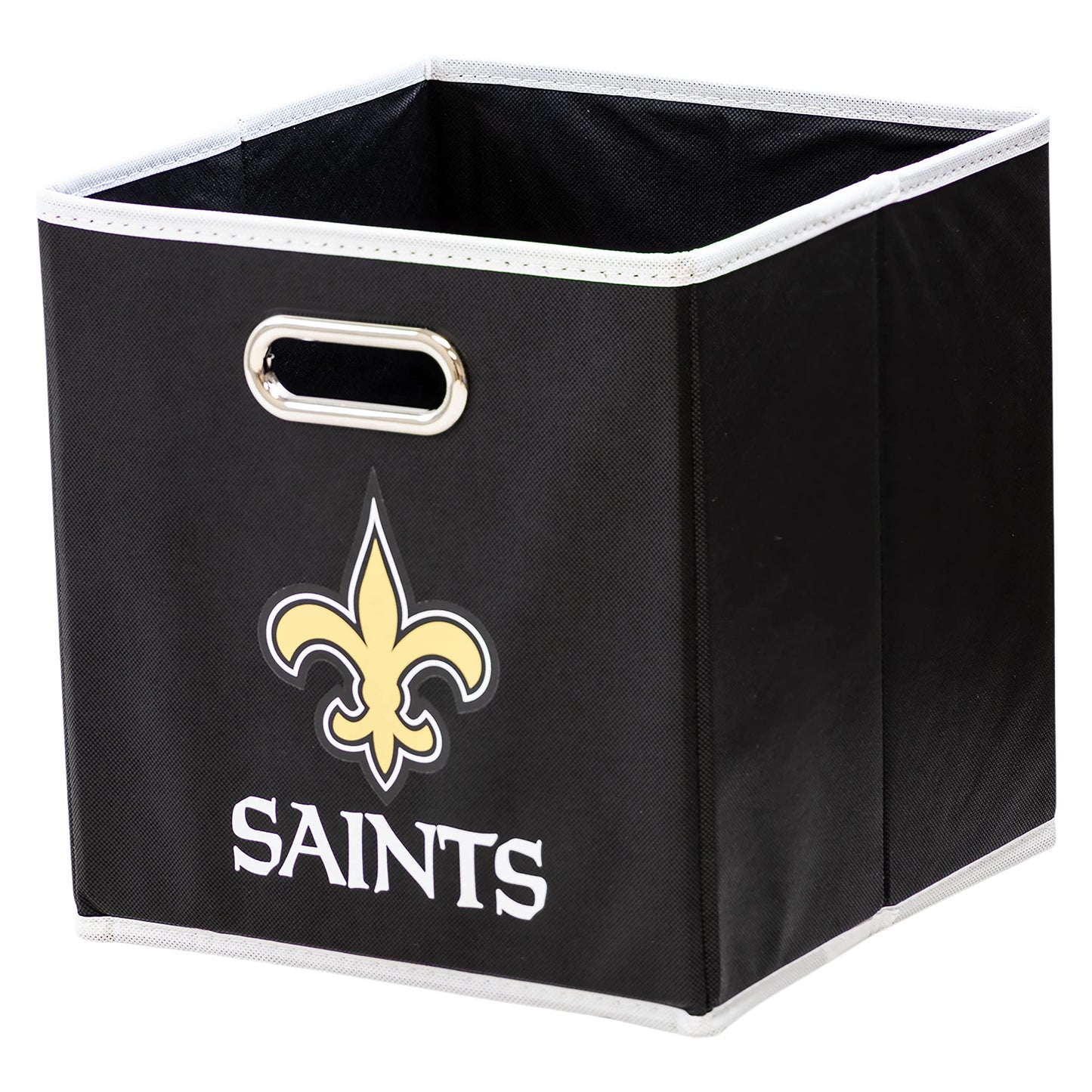 Franklin Sports NFL New Orleans Saints Collapsible Storage Bin